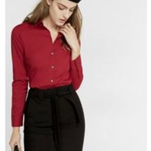 Express slim fit long sleeves shirt